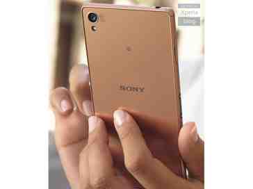 Sony Xperia Z3 to be offered with copper duds, leaked image shows