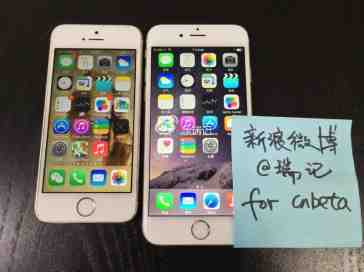 Latest iPhone 6 leak includes photos of alleged working model compared to iPhone 5s [UPDATED]