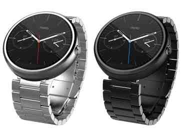 Moto 360 with metal band available for pre-order from Verizon, expected to ship November 11