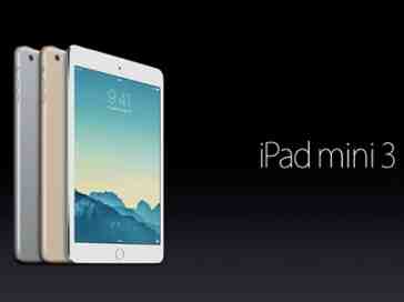 iPad mini 3 official in a trio of colors, iPad mini 2 and iPad mini get price cuts