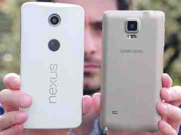 Motorola Nexus 6, Samsung Galaxy Note 4 compared in hands-on video