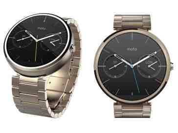 Moto 360 in 'Champagne' gold revealed by Amazon