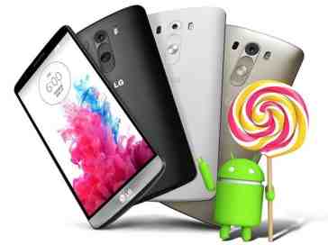 LG G3 Android 5.0 Lollipop update to begin in the coming week