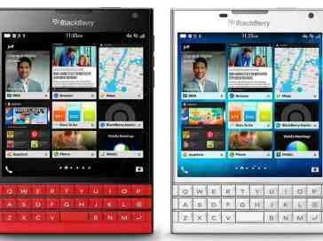 Red, white BlackBerry Passport models now available for pre-order