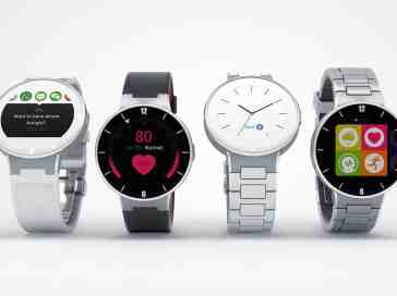 Alcatel Onetouch WATCH is a new smartwatch with a round face