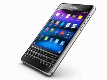AT&T BlackBerry Passport rounded edges