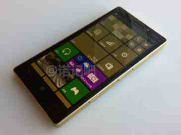 Gold Nokia Lumia 930 shown off in new photos along with alleged Lumia 1330 shell