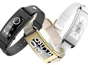 Lenovo outs Vibe Band VB10 wearable with E Ink screen, Vibe Xtension Selfie Flash accessory