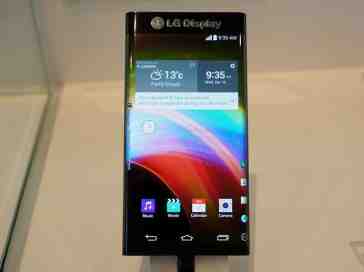 LG Display shows off 6-inch smartphone display with two bent sides