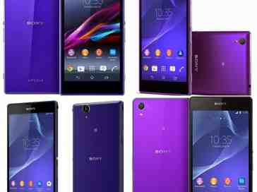 Sony Xperia Z3 purple