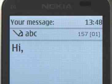 Nokia text message