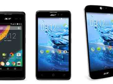Acer unleashes three Android 5.0 phones, a Windows Phone 8.1 device, and a wearable