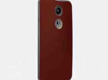 Moto X (2nd Gen.) now available with red leather option