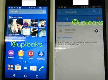 Sony Xperia Cosmos leaks with what looks to be front-facing camera flash