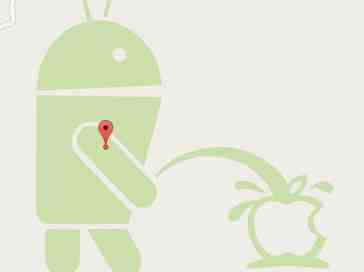 Android is now relieving itself on Apple in Google Maps [UPDATED]