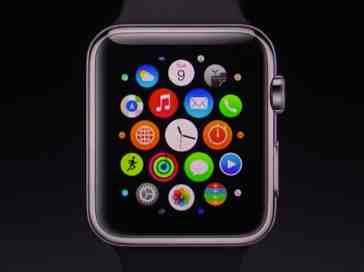 Apple Watch apps screen