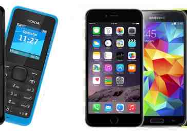 Feature phones vs smartphones