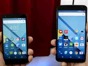 Nexus 5 vs Nexus 6 size