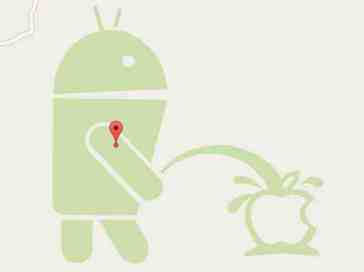 Android peeing on Apple in Google Maps results in disabling of Maps Maker
