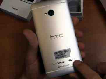 Verizon HTC One M7 rear