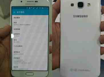 Samsung Galaxy A8 leak shows an Android 5.1.1 phone with a 5.9mm-thick body
