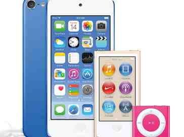 New iPod touch, nano, shuffle