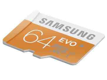 Samsung EVO microSD card