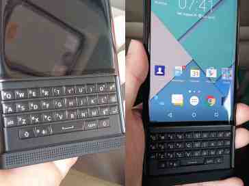 BlackBerry Vence Android slider hands on