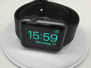 Apple Watch Magnetic Charging Dock shown in leaked photos
