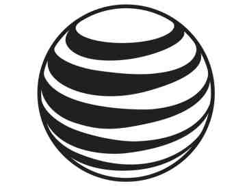 AT&T globe logo black