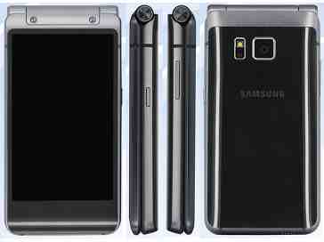 Samsung SM-W2016 leak shows an Android flip phone with a Galaxy S6 design