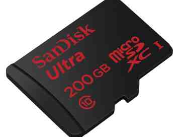 SanDisk 200GB microSD card