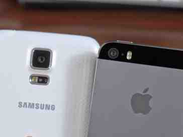 Samsung Galaxy S5, Apple iPhone 5s