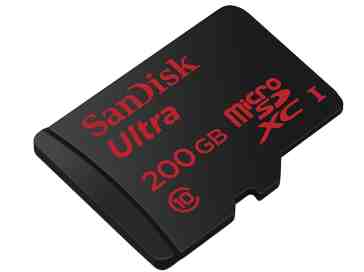 SanDisk 200GB microSD card price falls to $79.99