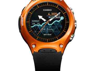 Casio WSD-F10 is a ruggedized Android Wear smartwatch