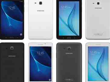 Samsung Galaxy Tab A (2016), Galaxy Tab E 7.0 tablets shown in leaked images