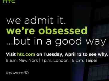 HTC 10 launch event scheduled for April 12