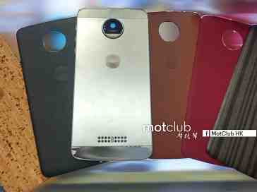 Moto Z Style Mod leak shows swappable back covers in wood, leather, and more