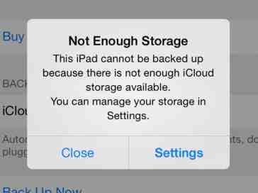 Would more iCloud storage make up for limited iPhone internal storage?