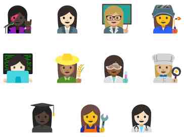 Google's diverse women emoji accepted by Unicode, will add more than 100 new emoji