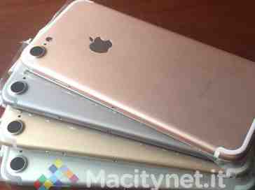 Latest iPhone 7 leak shows rear shell in four colors