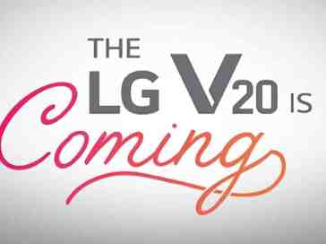 LG V20 teaser