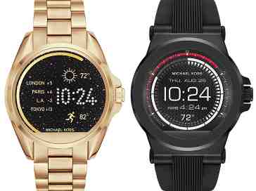Michael Kors gets into the Android Wear game with Bradshaw and Dylan smartwatches