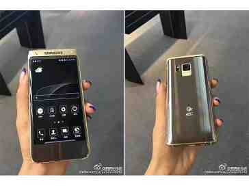 Samsung SM-W2017 photo leak shows off high-end Android flip phone