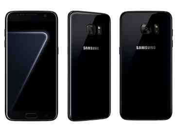 Pearl Black Galaxy S7 images leak again, launch rumored for this week