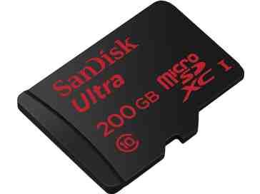 SanDisk 200GB microSD card on sale for $63