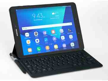 Samsung Galaxy Tab S3 official, includes four speakers and an S Pen