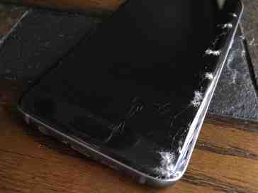 Samsung Galaxy S7 Edge broken display