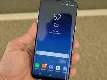 Samsung Galaxy S8 home button moves to prevent screen burn-in