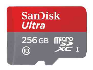 Amazon offering 256GB SanDisk microSD card for $119.99, other memory products also on sale